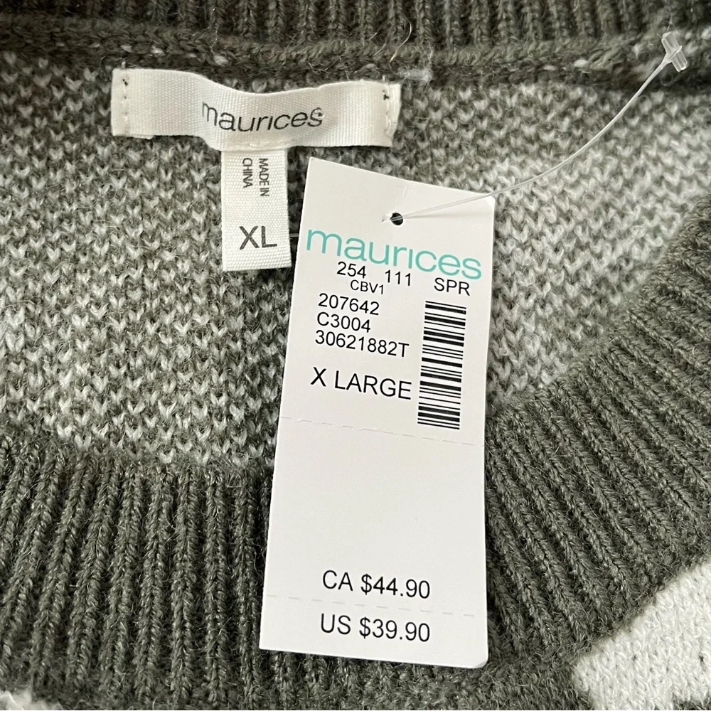 Maurices Green Knit Sweater - Picture 3 of 3